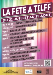 54e « Fête à Tilff » dans la province de Liège