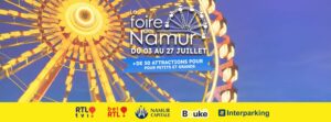 Foire de Namur 2026 : le grand rendez-vous de l’été revient avec plus de 60 attractions