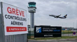 Grève des contrôleurs aériens à Charleroi dès le 12 août