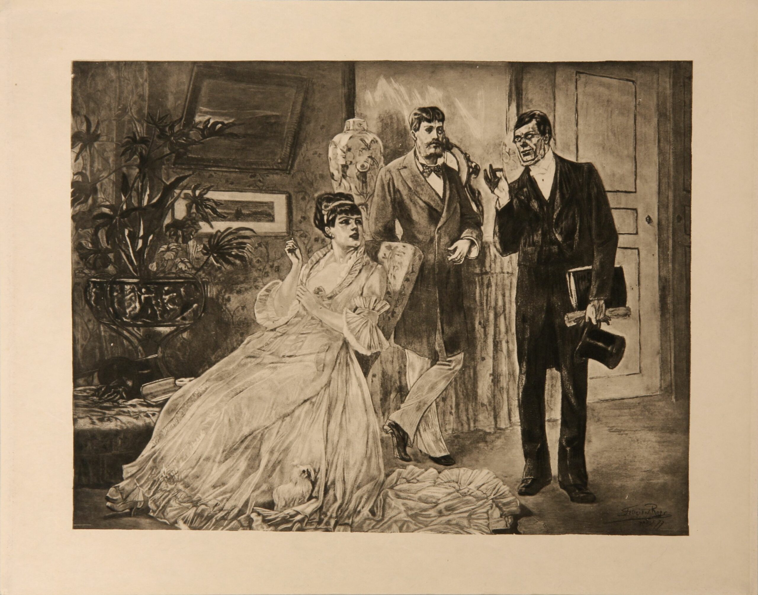 A Namur, au “Musée provincial Félicien Rops”, jusqu’au 27 Septembre : “Collectionner. Victor Arwas & Félicien Rops”