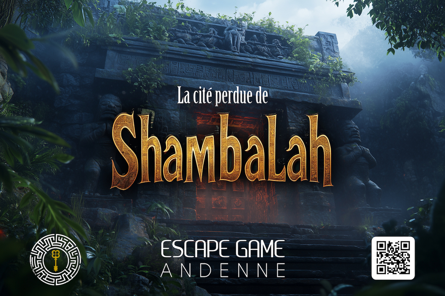 Escape game à Andenne : partez sur les traces de la cité perdue de Shambalah